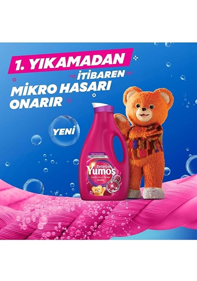 Yumoş Extra Lilyum Konsantre Yumuşatıcı 1440 Ml Renkli Giysiler I 3'lü Set