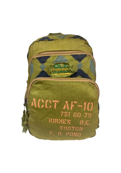 Old Cotton Cargo Kaliteli Renkli Vintage Disayn Sırt Gezi Okul Seyahat Çantası 30 Cm X 42 Cm Lacivert