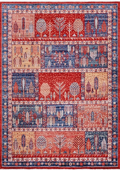 Tuğra Halı Özbek Klasik Halı Zb04 Çok Renkli