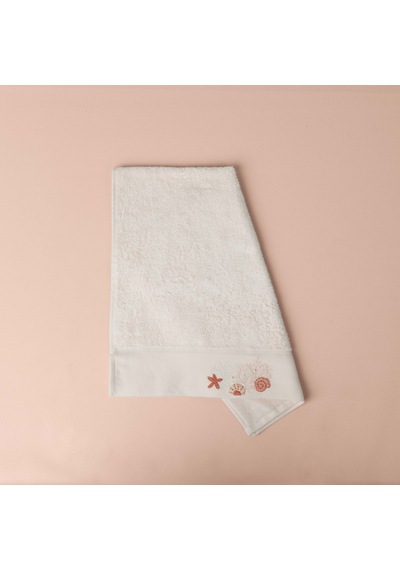 Linens Cowry Bambu Yüz Havlusu 50x85 Cm Somon Somon