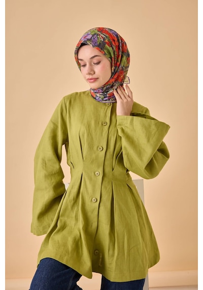 Silk Home Soft Eşarp 73088-20 Füme, Turuncu, Mor, Yeşil, Sarı
