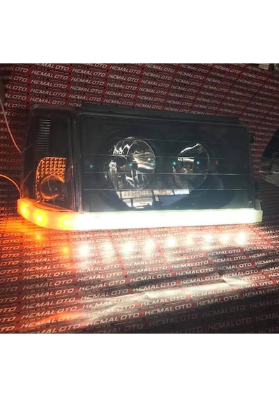 Tofaş Uyumlu Slx Far Altı Çıtası Led Sinyalli Gündüz Farı