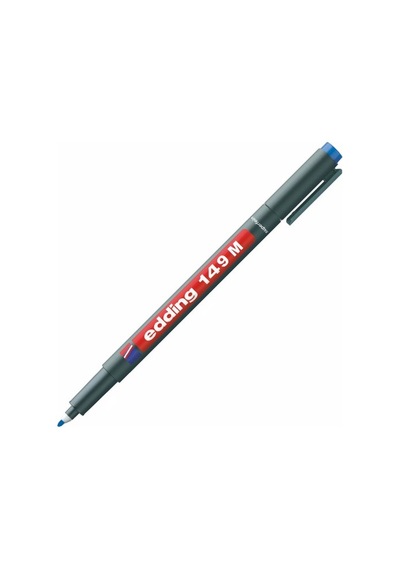 Edding 149 M Asetat Kalemi Silgili Mavi