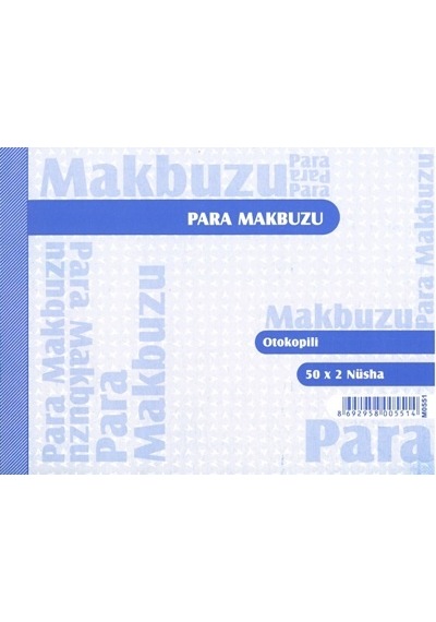 Para Makbuzu 50X2 Nüsha Otokopili 12 Li Paket  Armat-Özkan