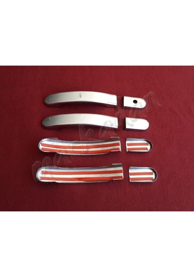 Db Chrome Ford Fiesta Kapı Kolu Nikelajı 2002-2008 4 Kapı P.Çelik