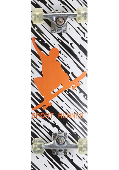 Xslide Skateboard Kaykay-Kırmızı-Siyah Çok Renkli