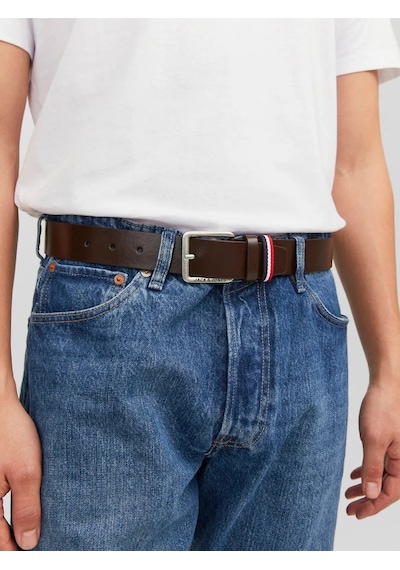 Jack & Jones Jacespo Belt Noos Erkek Kemer-32755 Kahverengi