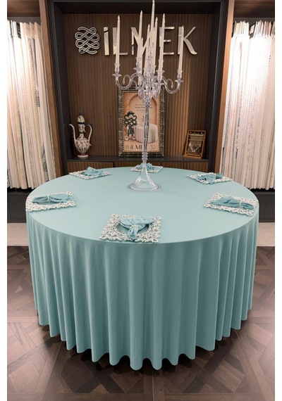 Dertsiz Yuvarlak Masa Örtüsü 280-300-320 Cm Geniş En Dikişsiz Düğün Davet Organizasyon Otel Restoran Turkuaz Turkuaz Dertsiz Yuvarlak Masa Örtüsü 280-300-320 Cm Geniş En Dikişsiz Düğün Davet Organizasyon Otel Restoran Turkuaz Turkuaz