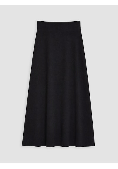 Lcw Modest Siyah Beli Lastikli A Kesim Triko Etek