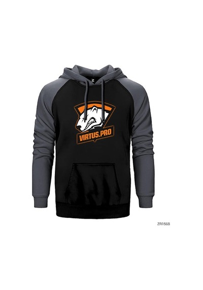 Csgo Virtus Pro Kırmızı Renk Reglan Kol Sweatshirt / Hoodie