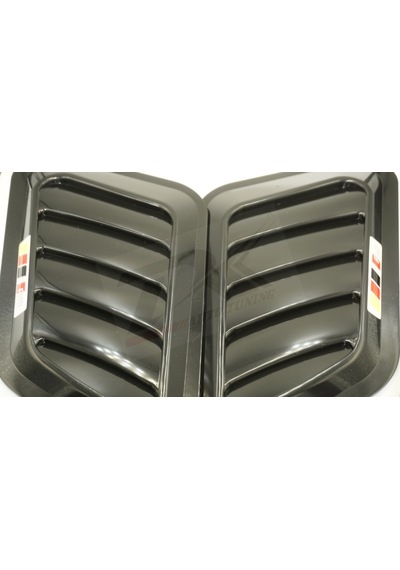 Audi Rs Logo Ön Kaput Glossy Black Air Flow Rüzgarlık