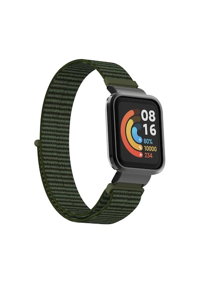 Xiaomi Redmi Watch Mi Watch Lite Uyumlu Krd-61 Hasır Sbt Kordon-no8