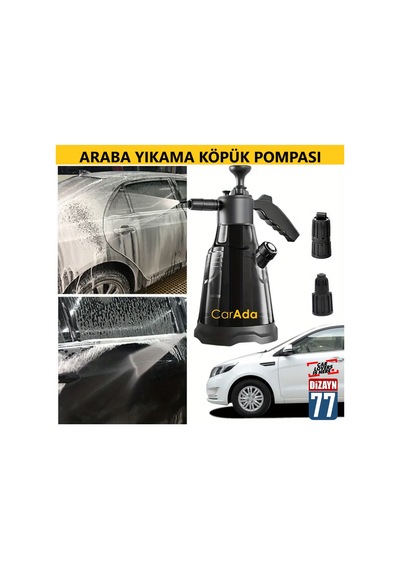 Oto Araba Yıkama Ve Temizleme Köpük Püskürtücü El Pompası Sprey