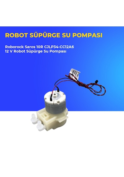 Roborock Saros 10r Cjlp34-cc12a6 12 V Robot Süpürge Su Pompası