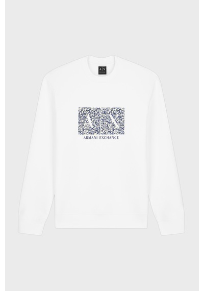 Armani Exchange Pamuk Karışımlı Regular Fit Bisiklet Yaka Sweat Erkek Sweat Xm002888 Af10818 U0009 Beyaz Armani Exchange Pamuk Karışımlı Regular Fit Bisiklet Yaka Sweat Erkek Sweat Xm002888 Af10818 U0009 Beyaz
