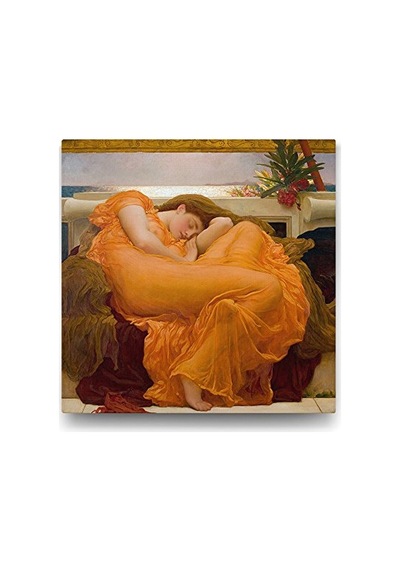 Frederic Leighton - Haziran Alevi Tablosu - 40x40cm