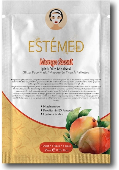 Mango Kokulu Kağıt Maske-mango Scent Sheet Mask