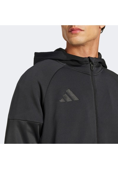 Adidas Tiro 25 Full Zip Erkek Siyah Sweatshirt Jd9078 Siyah