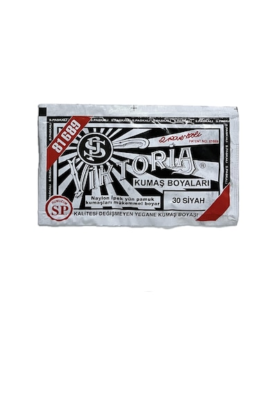 Siyah Kumaş Boyası Viktoria 10gr 2adet Siyah