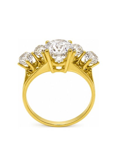 Yazıcılar 14 Ayar Altın Diamond Harmony Şık Tasarım Yüzük 3,60 Gr 331