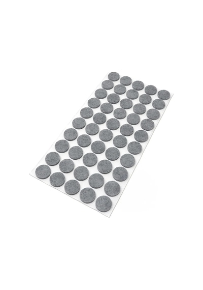 24 Mm Yapışkanlı Mobilya Ayağı Keçesi Zemin Koruyucu Masa Sandalye Parke Koruma Pedi 66'lı Paket Diğer