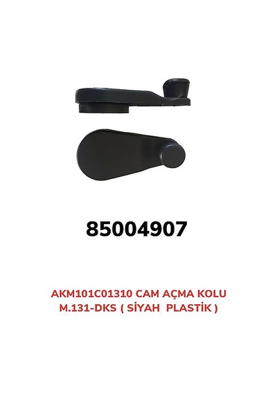 Cam Açma Kolu Plastik Dks Siyah F131-dks-slx 85004907