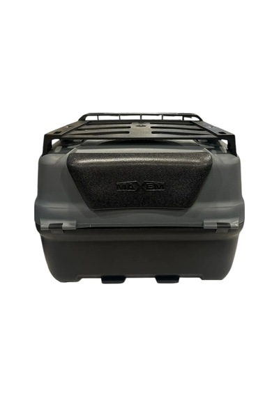 Motosiklet Arka Çantası Gri 40 Litre Full Topcase Motor Çanta Sl-40