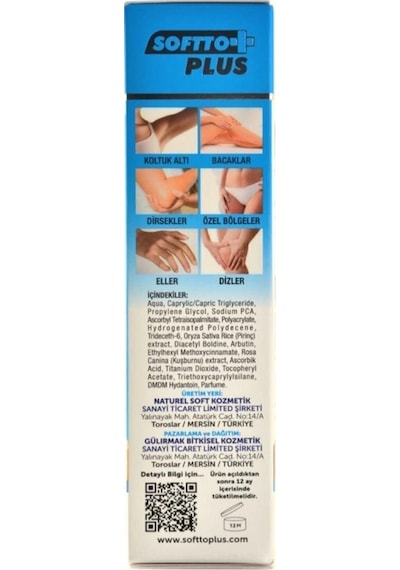 Softto Plus Pirinç Özlü Beyazlatıcı Vücut Kremi 100 Ml - Cilt Tonu Eşitleyici