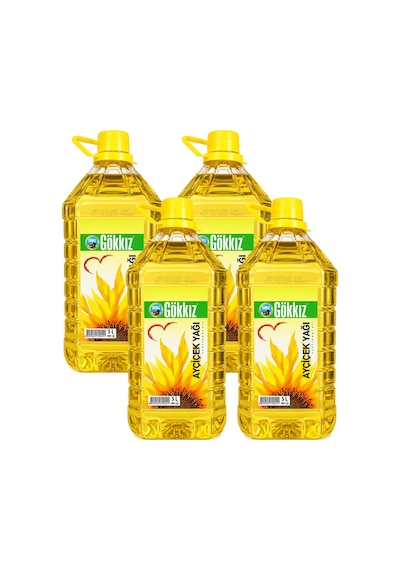 Gökkız Ayçiçek Yağı 5 Lt Pet 4 Lü