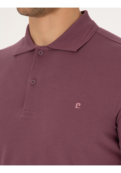 Pierre Cardin Erkek Mor Tişört Basic 50325323-vr038 Mor