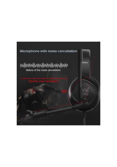 Kablolu Oyuncu Kulaklık Rgb Stereo Hd Mikrofon Gaming Kulaklık Süper Bass Jak Ve Usb Girişli Siyah - 695077956