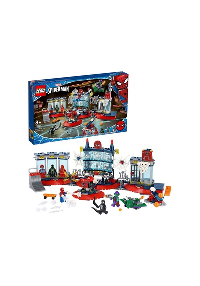 LEGO® Marvel 76175 Örümcek Yuvasına Saldırı 466 Parça