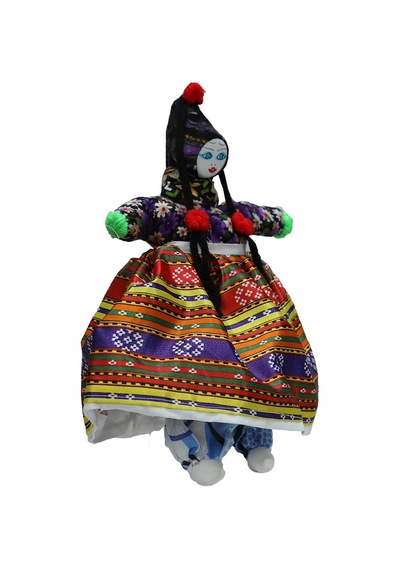 E38 El İşçiliği Küçük Boy Soğanlı Bebek 25 Cm-6588