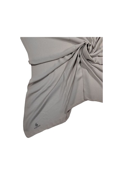 Mim Eşarp Mısırlı Eşarpları Aerobin Jazz Caz Eşarp 110x110 Cm Vizon