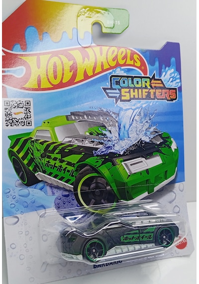 Bhr15 Hot Wheels 1:64 Ölçek Barbarıc Renk Değiştiren Metal Araba 7 Cm