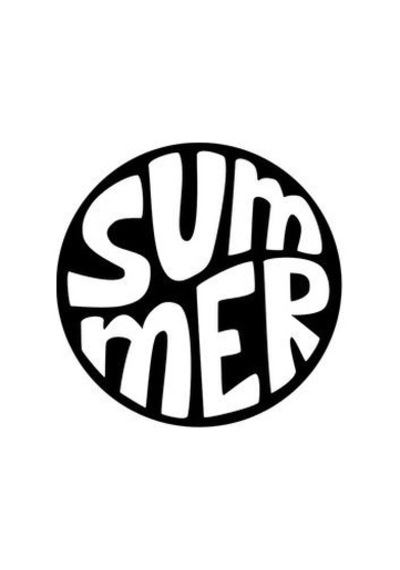Summer Oto-motor-vitrin-dekor Sticker 30 X 30 Cm