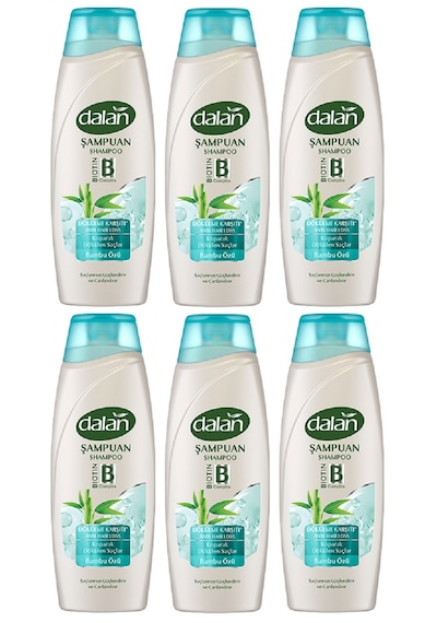 Dalan Şampuan Bambu Özlü Dökülme Karşıtı 450 Ml X 6 Adet