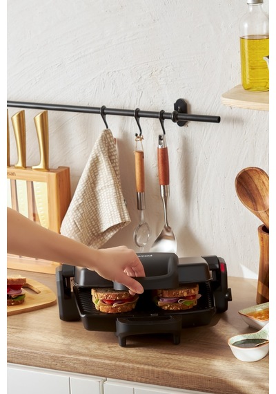 Homend Toastbuster 1337H Çıkarılabilir Plakalı 4 Ekmekli 1800 W Tost Makinesi