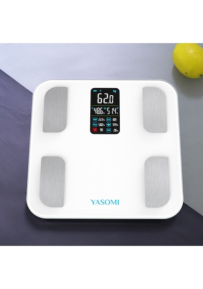 Yasomi Activescale Fg1914 Dijital Baskül Yağ Su Kas Vücut Kitl...