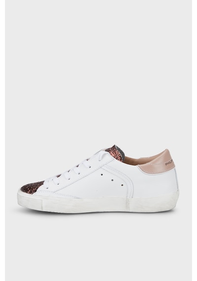 Philippe Model Logolu Deri Sneaker Ayakkabı Kadın Ayakkabı Prldvga4 Beyaz-kahve Philippe Model Logolu Deri Sneaker Ayakkabı Kadın Ayakkabı Prldvga4 Beyaz-kahve