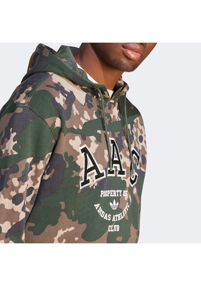 adidas Acc Camo Erkek Yeşil Hoodie Düz Ir9476 Yeşil