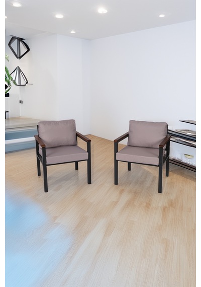 Neokas Bahce Mobilyası, Modern Balkon Mobilyası, Kafe Oturma Takımı, Teras Koltugu, 2 Tekli Koltuk Gri Neokas Bahce Mobilyası, Modern Balkon Mobilyası, Kafe Oturma Takımı, Teras Koltugu, 2 Tekli Koltuk Gri