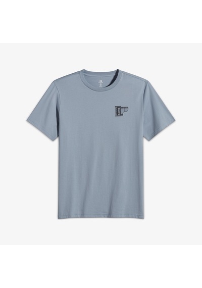 Converse Erkek Mavi T-shirt10028376 Gri