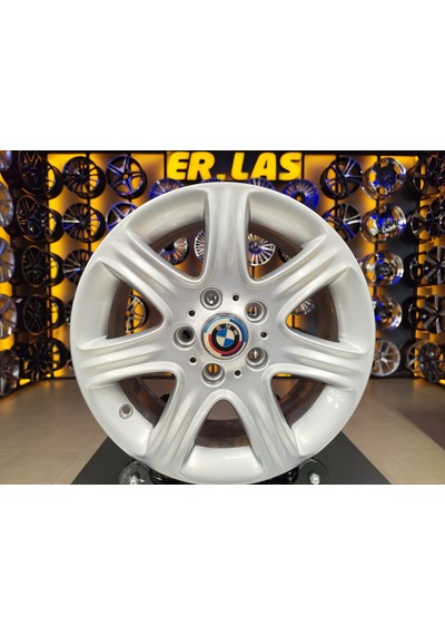 4 Adet Bmw  7 16 5 120 Et40 72.6 Sılver Jant Revize Edilmiş Takım