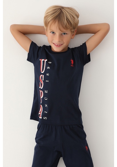 U.S. Polo Assn. Lisanslı Graphic Lacivert Erkek Çocuk Pijama Takımı 5274-43099 Lacivert U.S. Polo Assn. Lisanslı Graphic Lacivert Erkek Çocuk Pijama Takımı 5274-43099 Lacivert