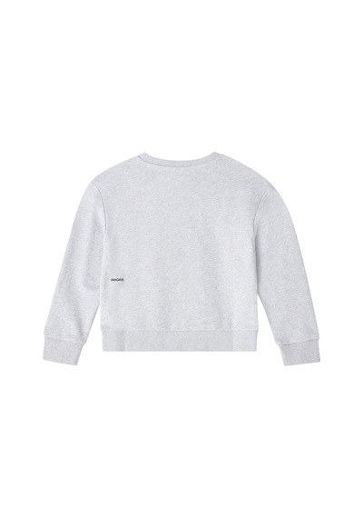 Pangaia Çocuklar Için 365 Orta Ağırlıkta Sweatshirt - Grı Gri