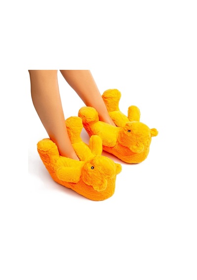 Twigy Kadın Turuncu Teddy Panduf Turuncu
