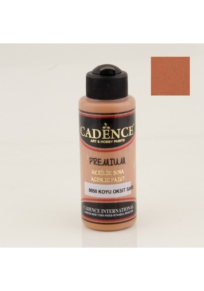 Cadence Akrilik Boya 120Ml Cc 0850 Koyu Oksit Sarı Ahşap Boyası