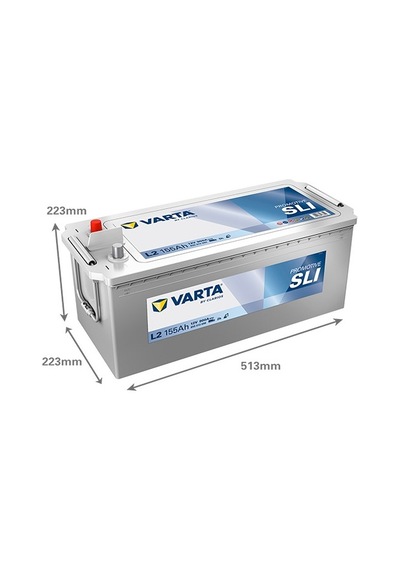 Varta L2 12v 155ah 900a Dynamıc Slı Ağır Vasıta Akü Üretim Tarihi:2026