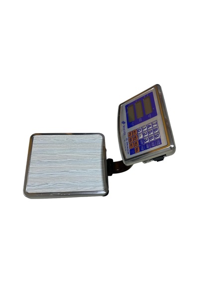Bozyel 100 Kg Elektronik Terazi 10gr Hassasiyet Katlanır Boyunlu Manav Bakkal Kasap Terazisi